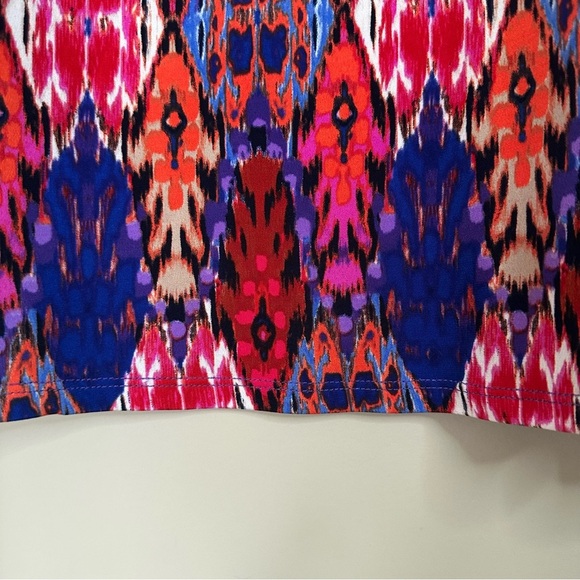 Susan Graver Maxi Skirt Liquid Knit Women 1XP Petite Pull On Stretch Jewel Tones - Picture 6 of 7